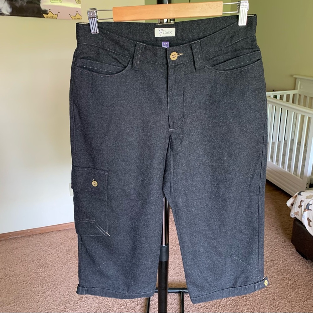 Ibex Cropped Capri Wool Pants 30
